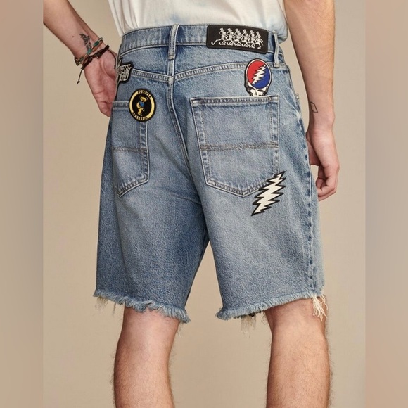 NEW Lucky Brand Grateful Dead Vintage Loose Short - Picture 1 of 12